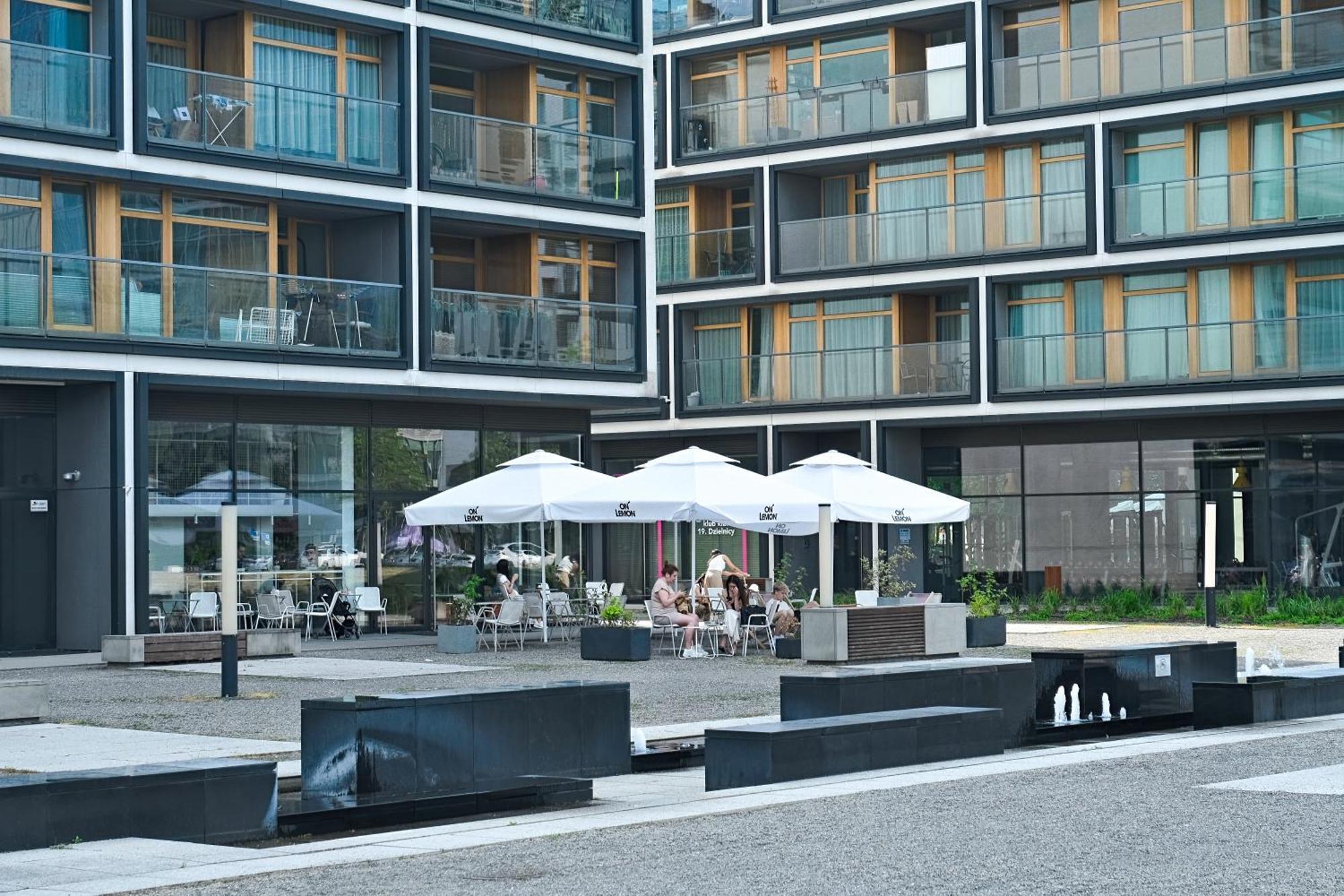 Go Apartments - Aparthotel Warschau Exterior foto